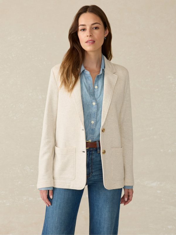 HOL24_WOMENS_WOS2313-LOE_INLET_BLAZER_LIGHT_OATMEAL_MELANGE_FRONT_OM_WS_1.jpg